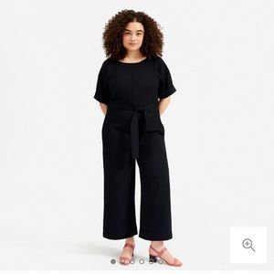 Everlane Japanese GoWeave Short Sleeve Jumpsuit